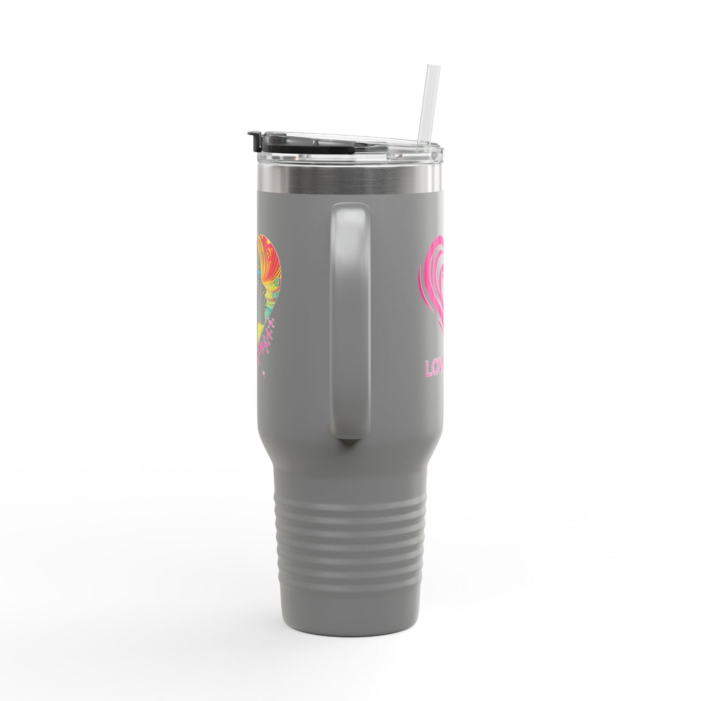 CANCER SURVIVIN - Insulated Travel Mug, 40oz