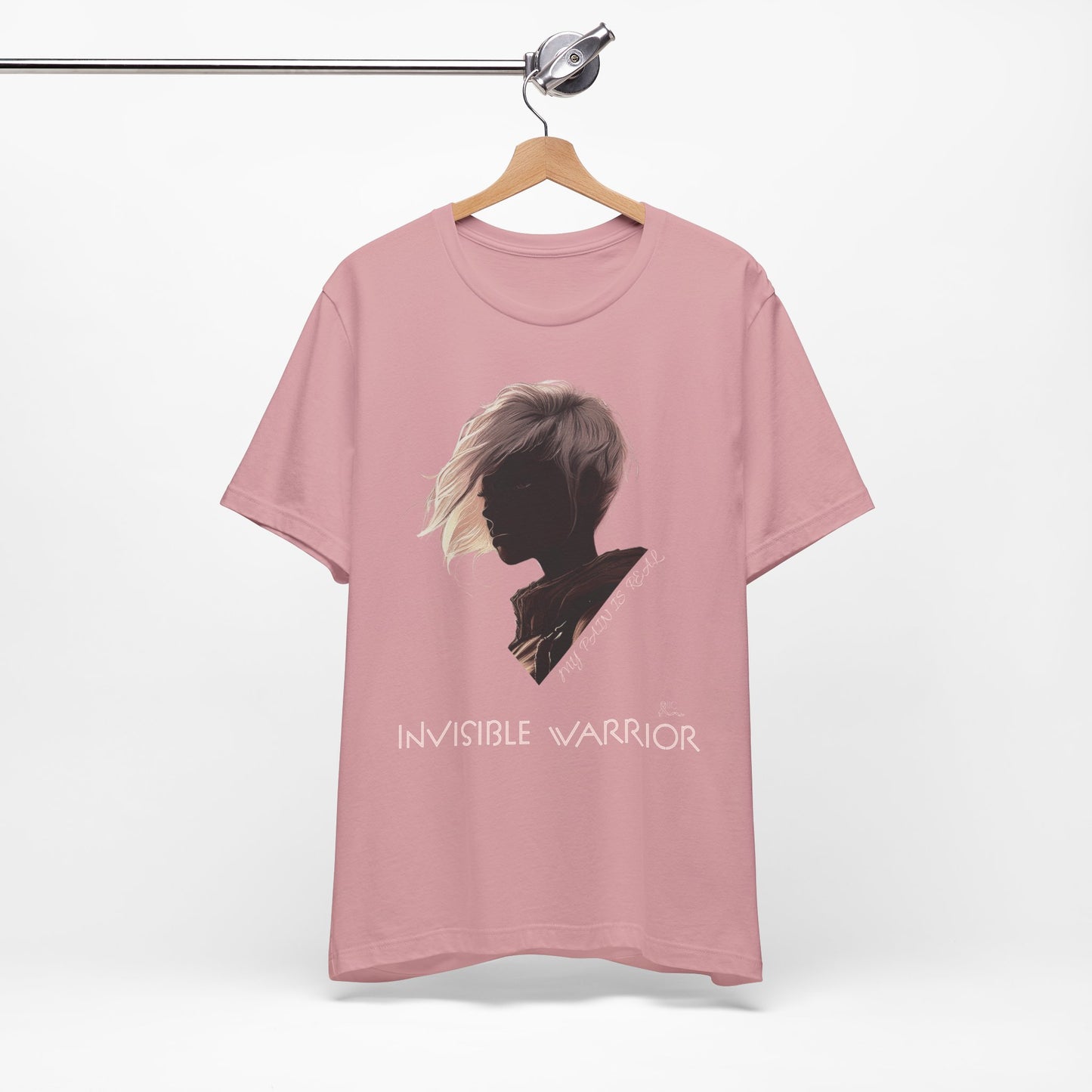 INVISIBLE WARRIOR - Unisex Jersey Short Sleeve Tee