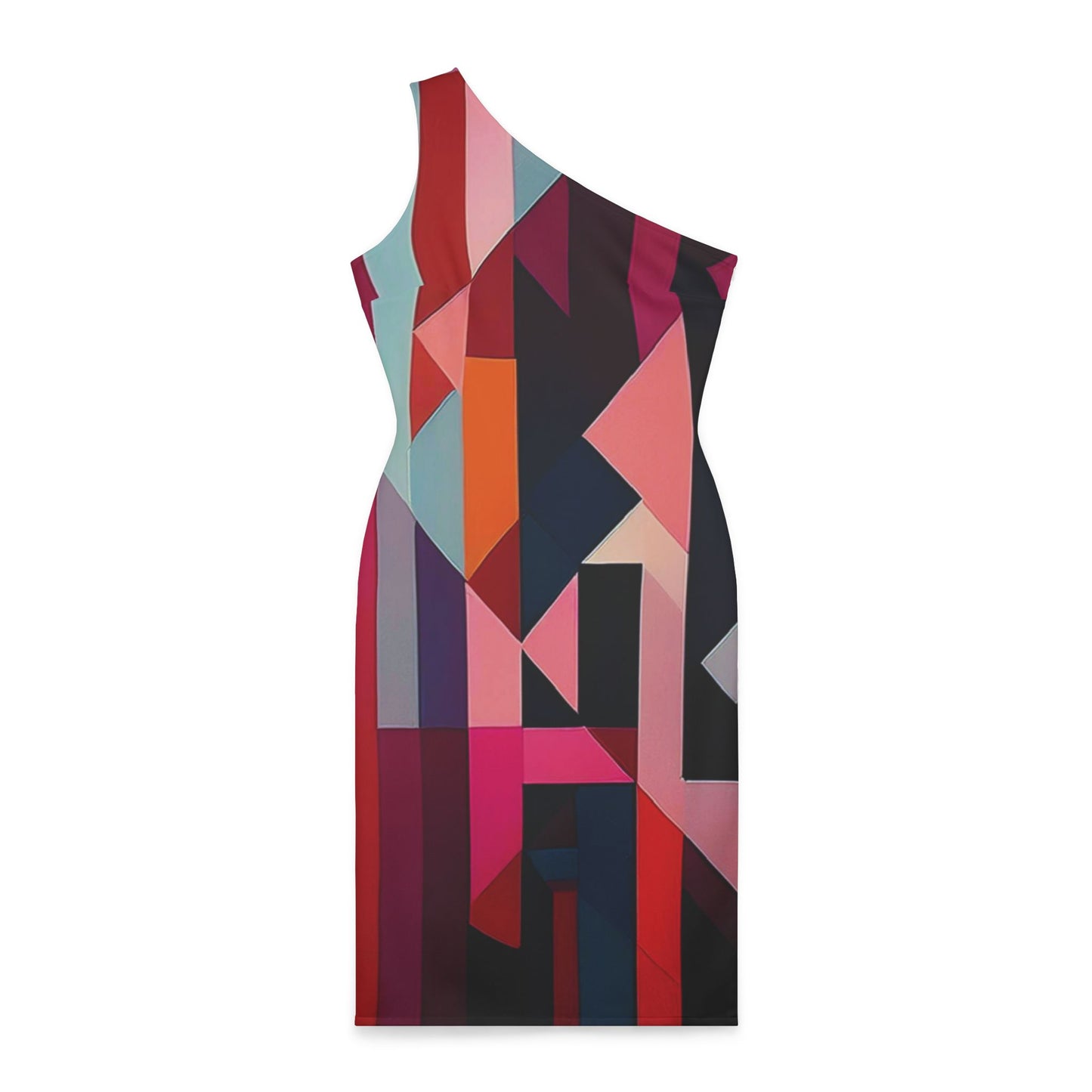 I SUPPORT PINK - Shoulder Dress (AOP)