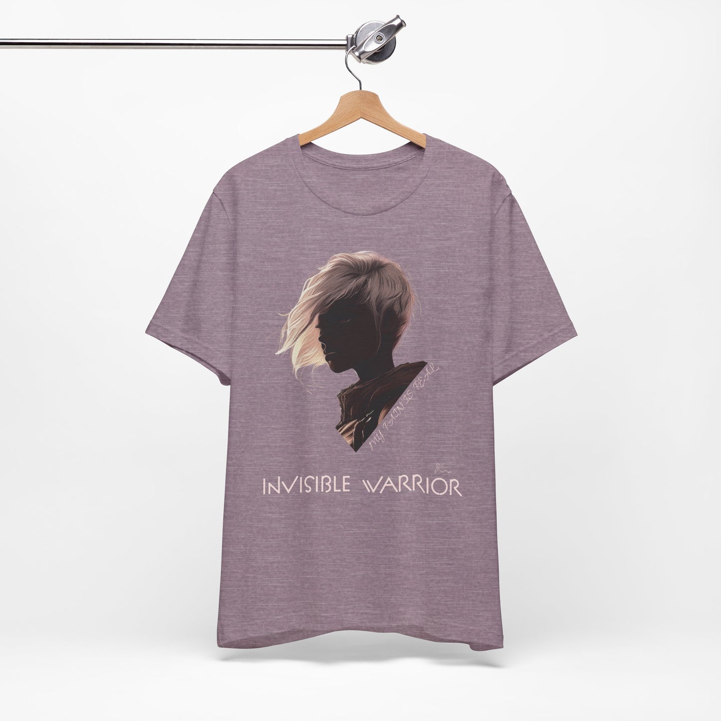 INVISIBLE WARRIOR - Unisex Jersey Short Sleeve Tee