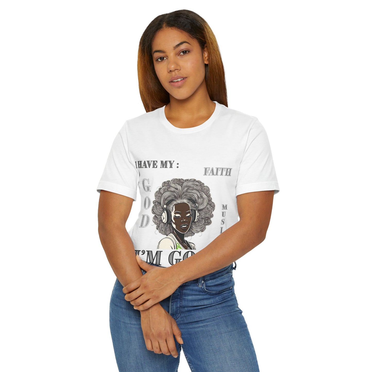 MENTAL WELLNESS " I'M GOOD" - Unisex Jersey T-Shirt