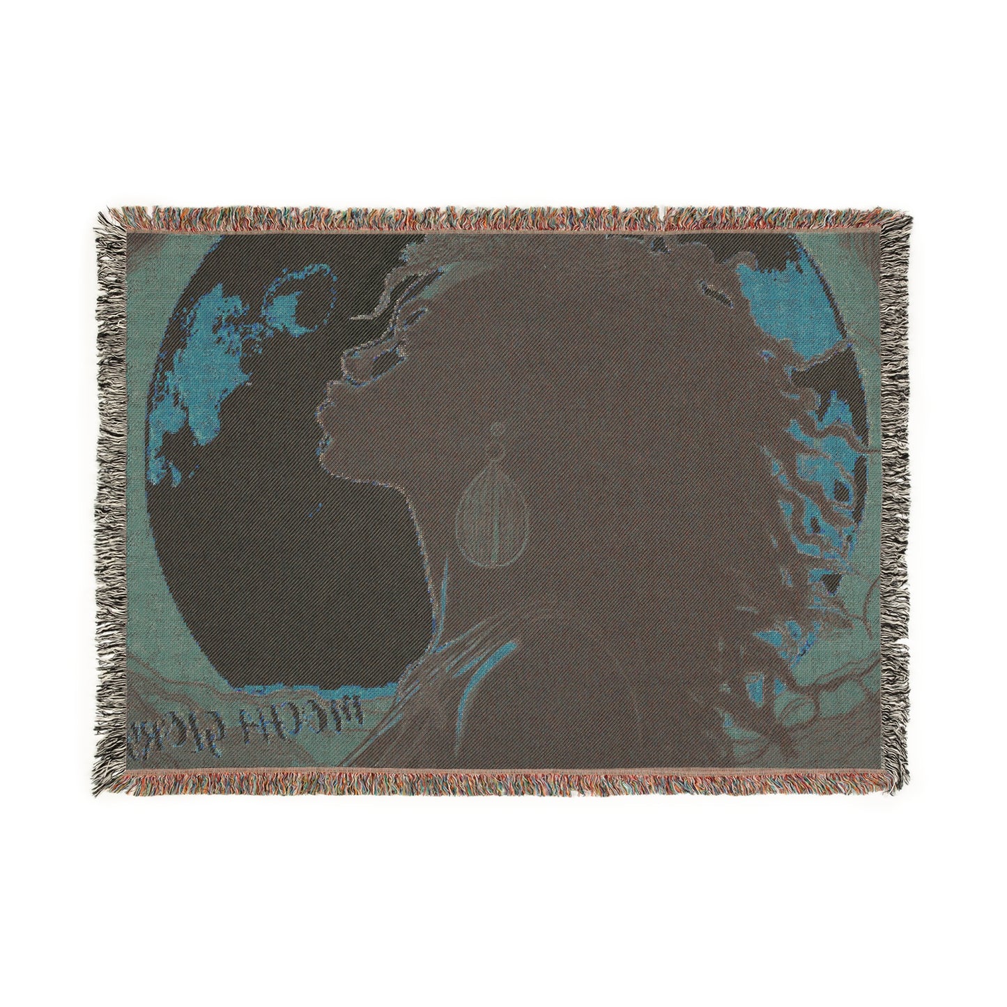 Mocha Glory Woven Blanket