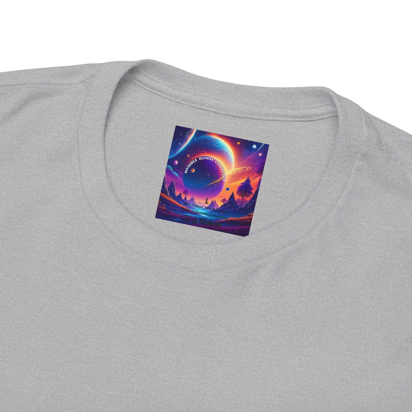 Invisible Illness Support Crew Unisex Heavy Cotton Tee