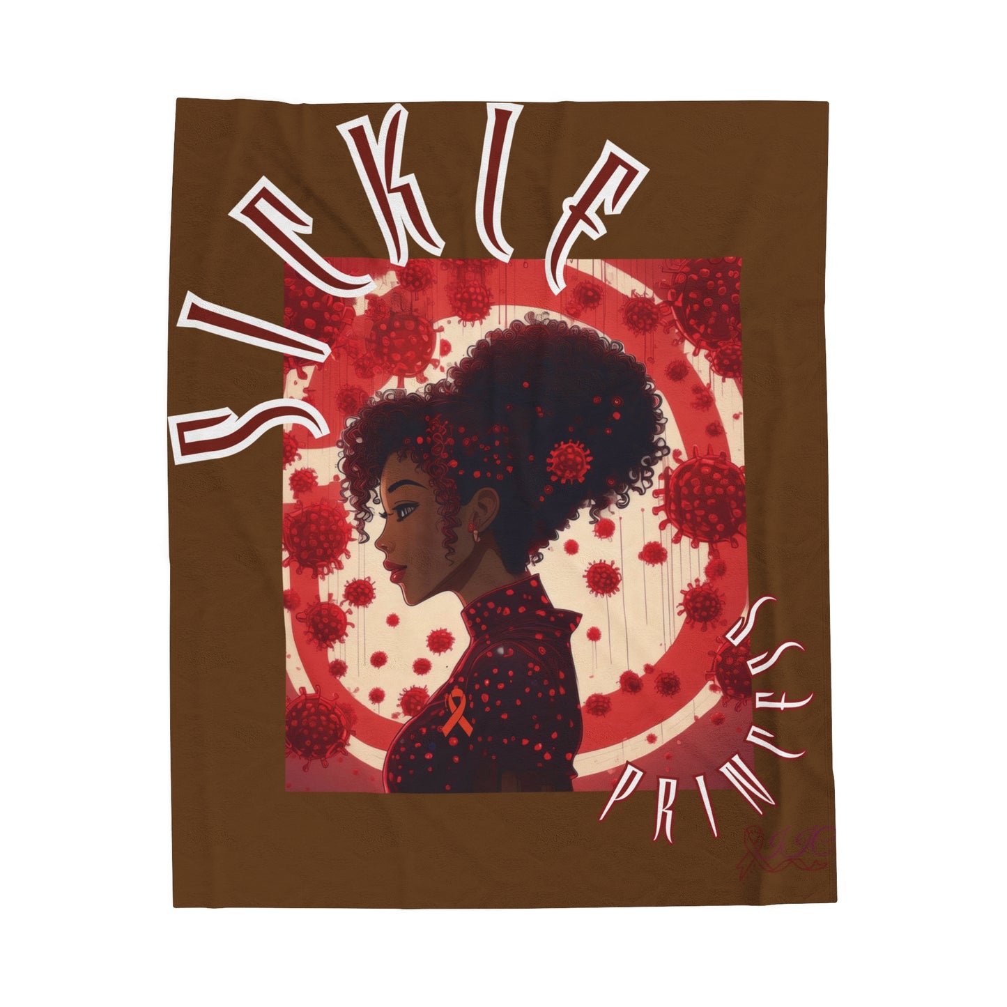 Sickle Princess Velveteen Plush Blanket