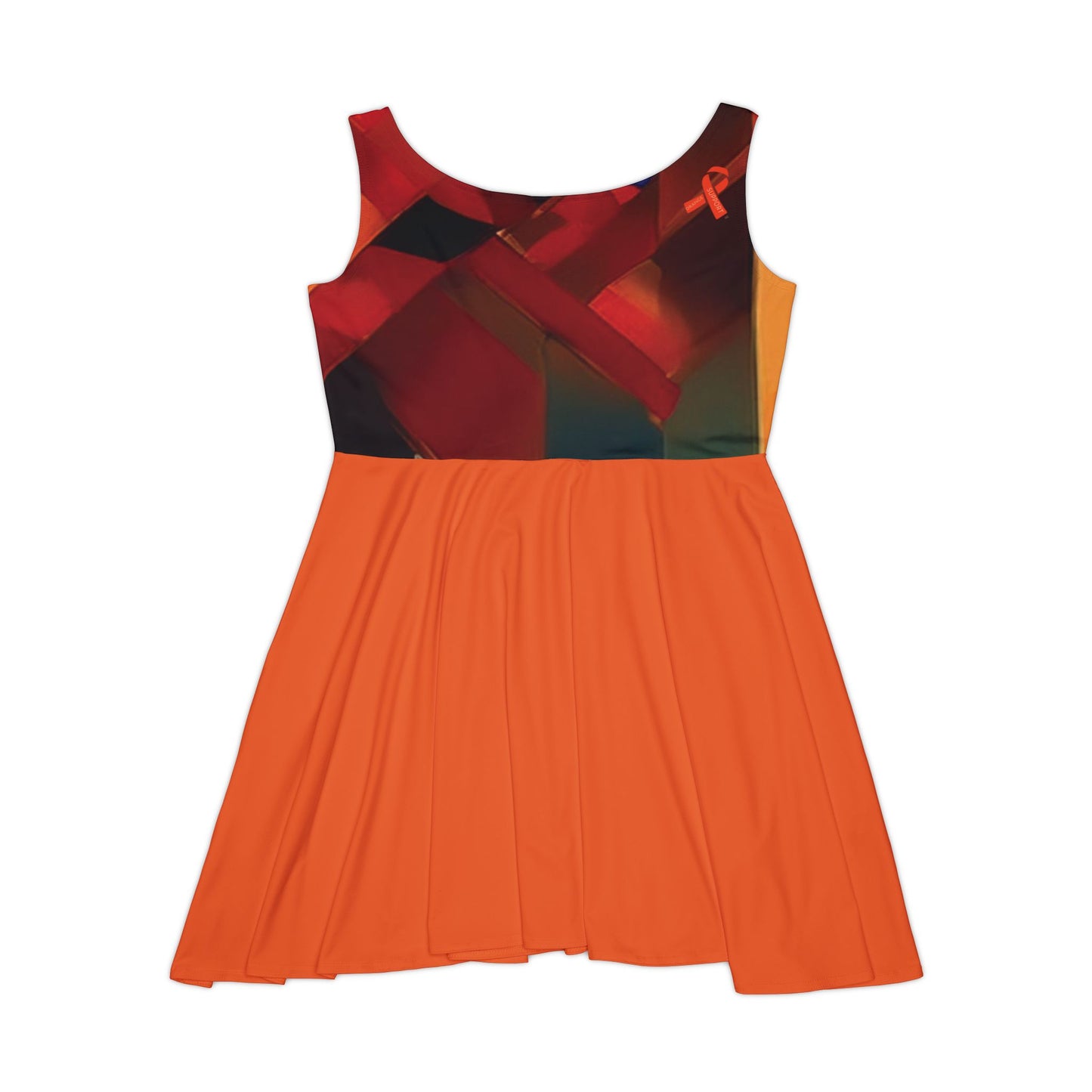 I SUPPORT ORANGE - Women's Skater Dress (AOP)