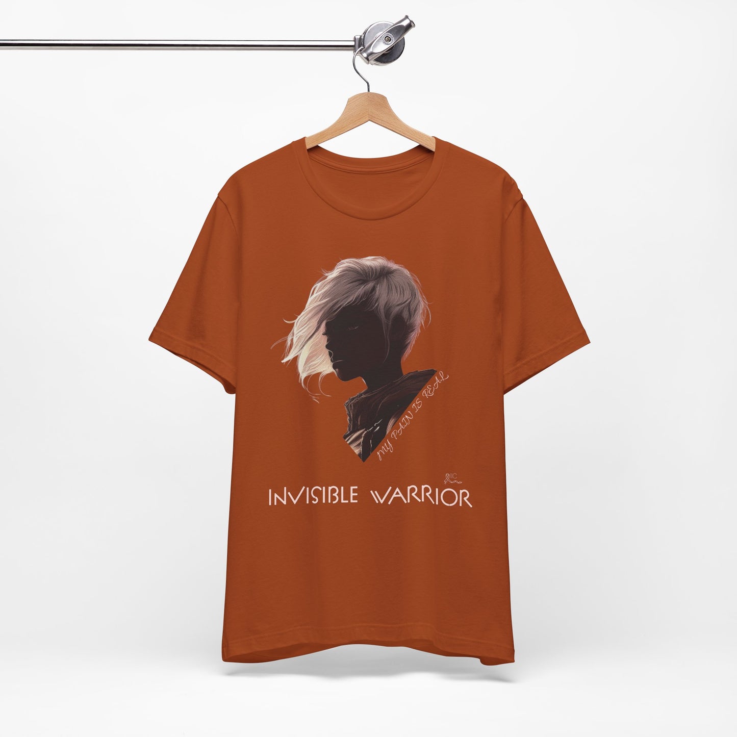 INVISIBLE WARRIOR - Unisex Jersey Short Sleeve Tee