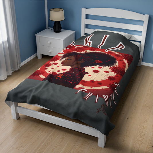 Sickle Princess Velveteen Plush Blanket