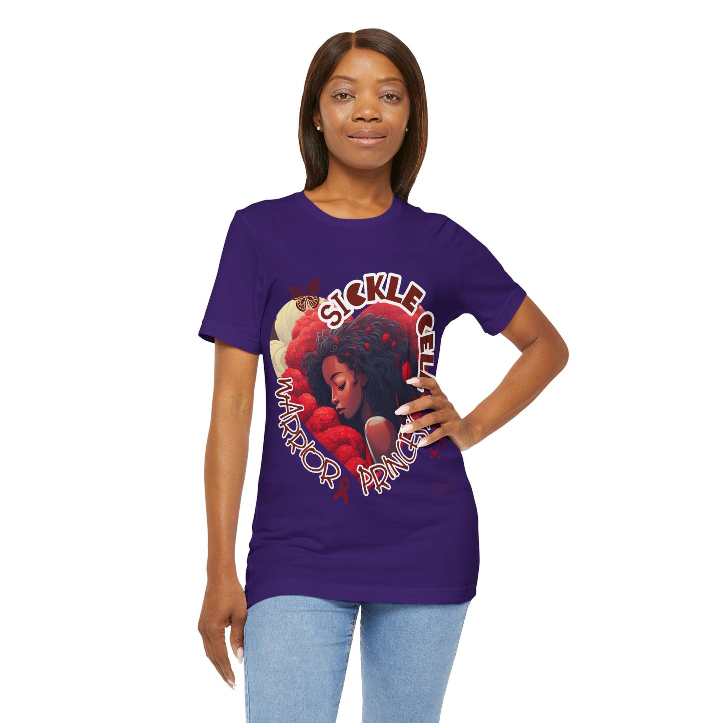 Sickle Cell Warrior Princess Tee