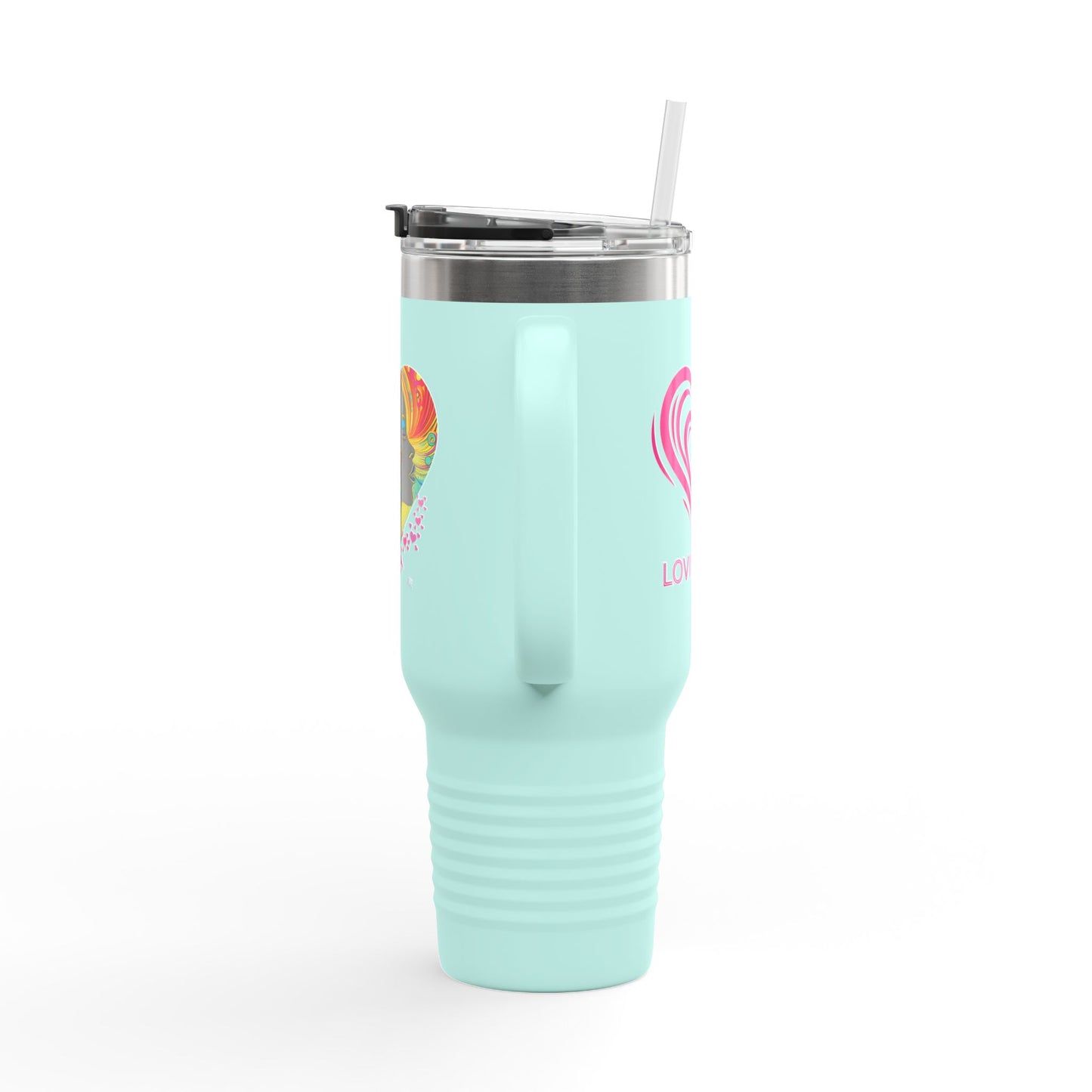 CANCER SURVIVIN - Insulated Travel Mug, 40oz