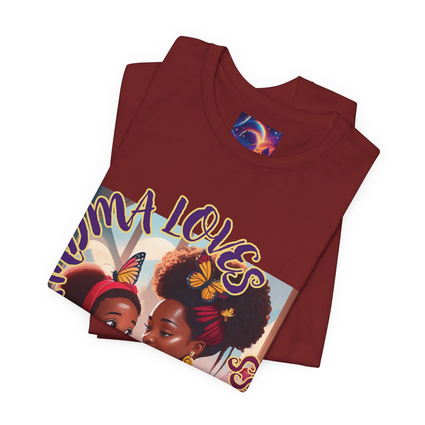 GRANDMA LOVES HER SICKLE PRINCESS - Unisex Jersey Short Sleeve Tee