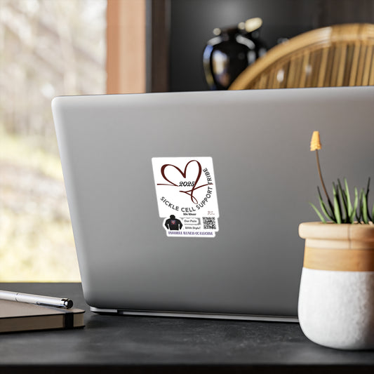 Sickle Cell Support Tribe Vinyl Sticker