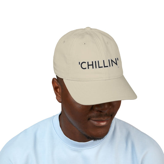 'CHILLIN' -Organic Baseball Cap (Embroidery)