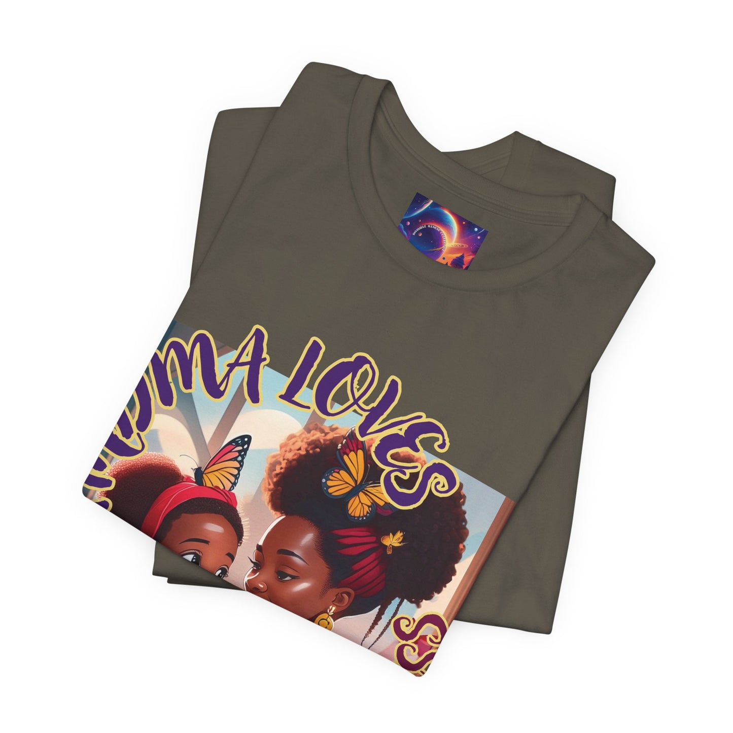 GRANDMA LOVES HER SICKLE PRINCESS - Unisex Jersey Short Sleeve Tee