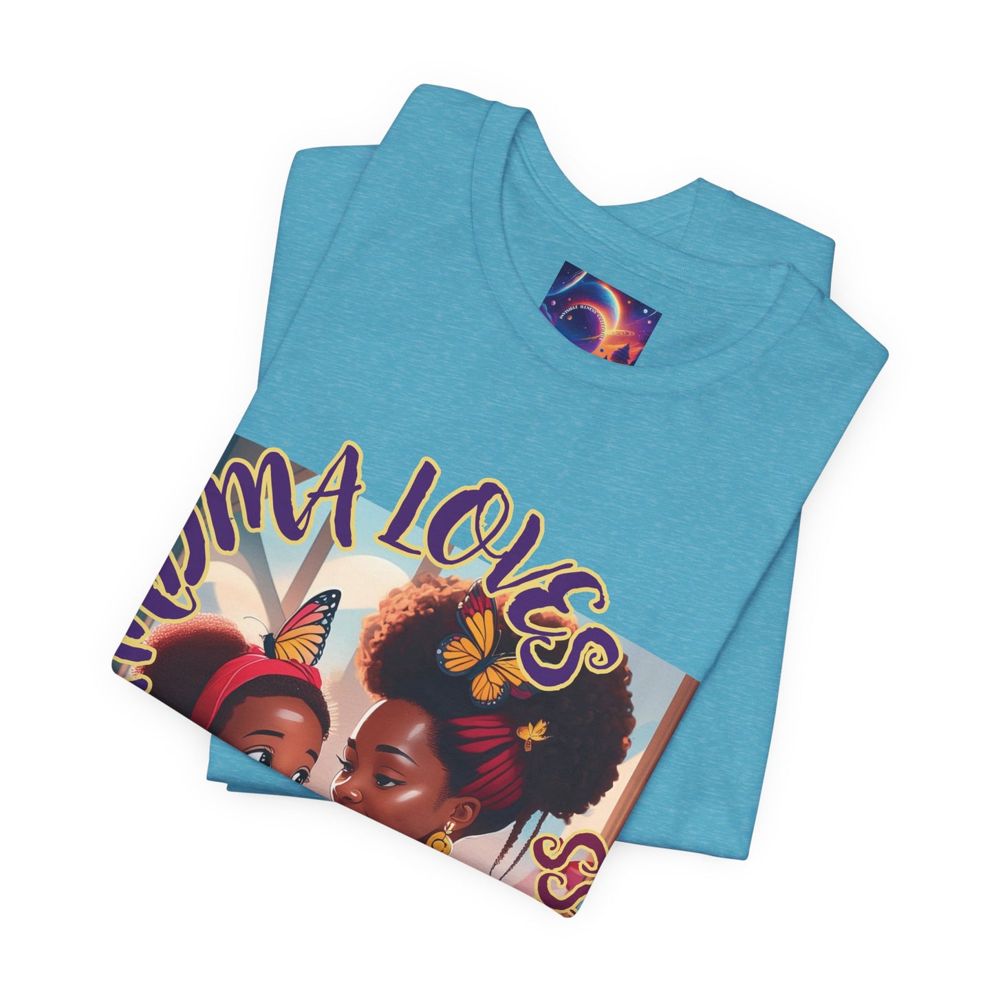 GRANDMA LOVES HER SICKLE PRINCESS - Unisex Jersey Short Sleeve Tee