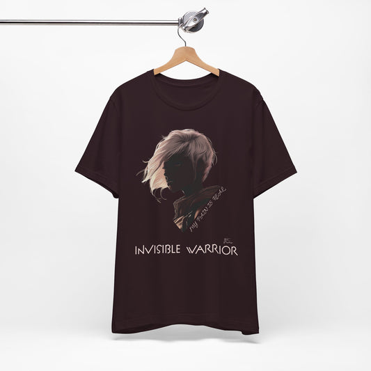 INVISIBLE WARRIOR - Unisex Jersey Short Sleeve Tee