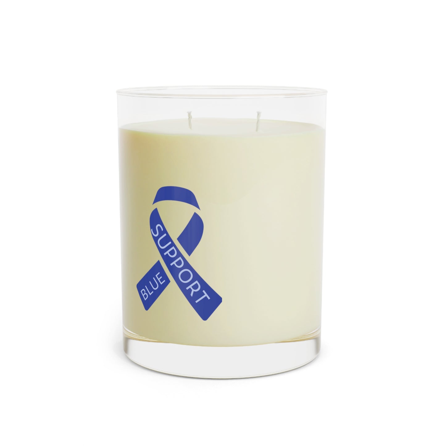SUPPORT BLUE - Scented Candle - Full Glass, 11oz