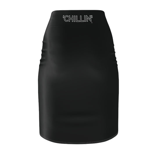 'CHILLIN' - Women's Pencil Skirt (AOP)