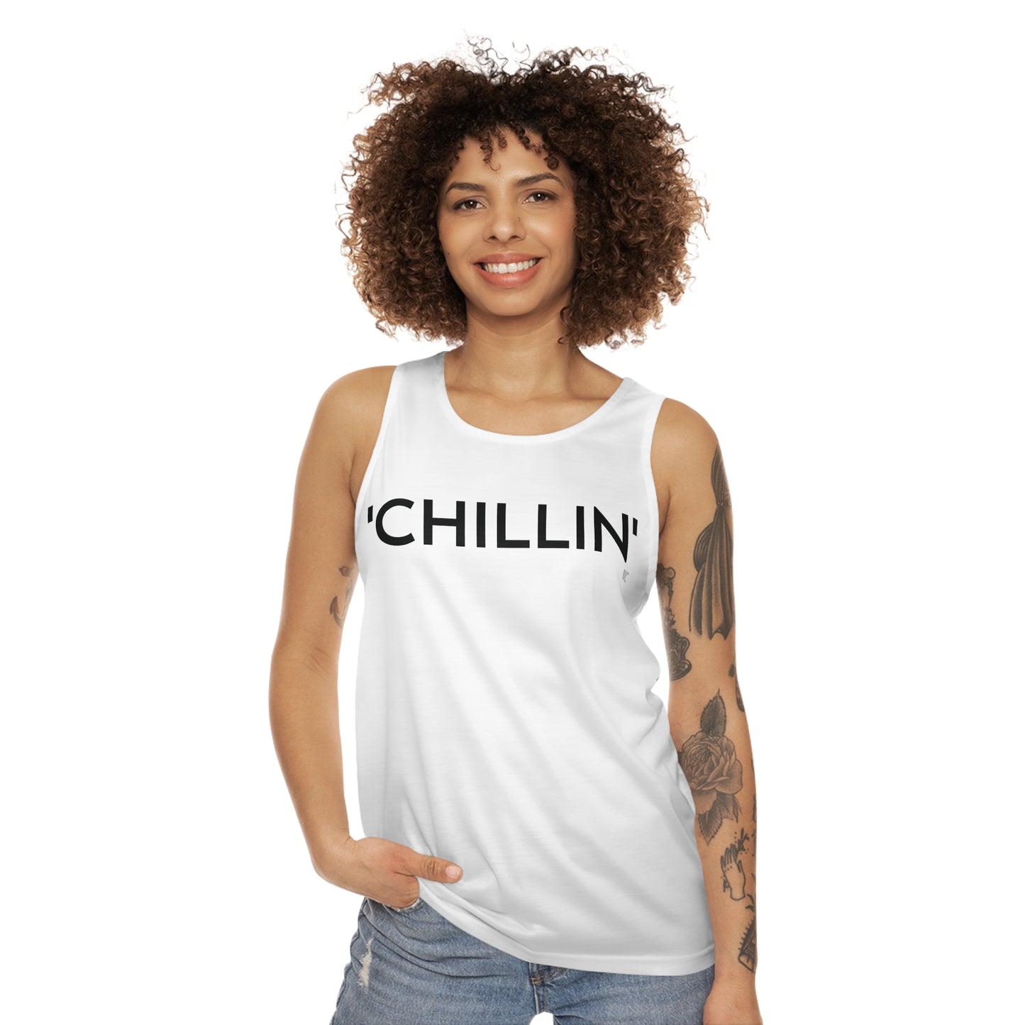 'CHILLIN' - Unisex Tank Top (AOP)