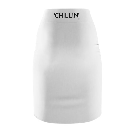 'CHILLIN' - Women's Pencil Skirt (AOP)