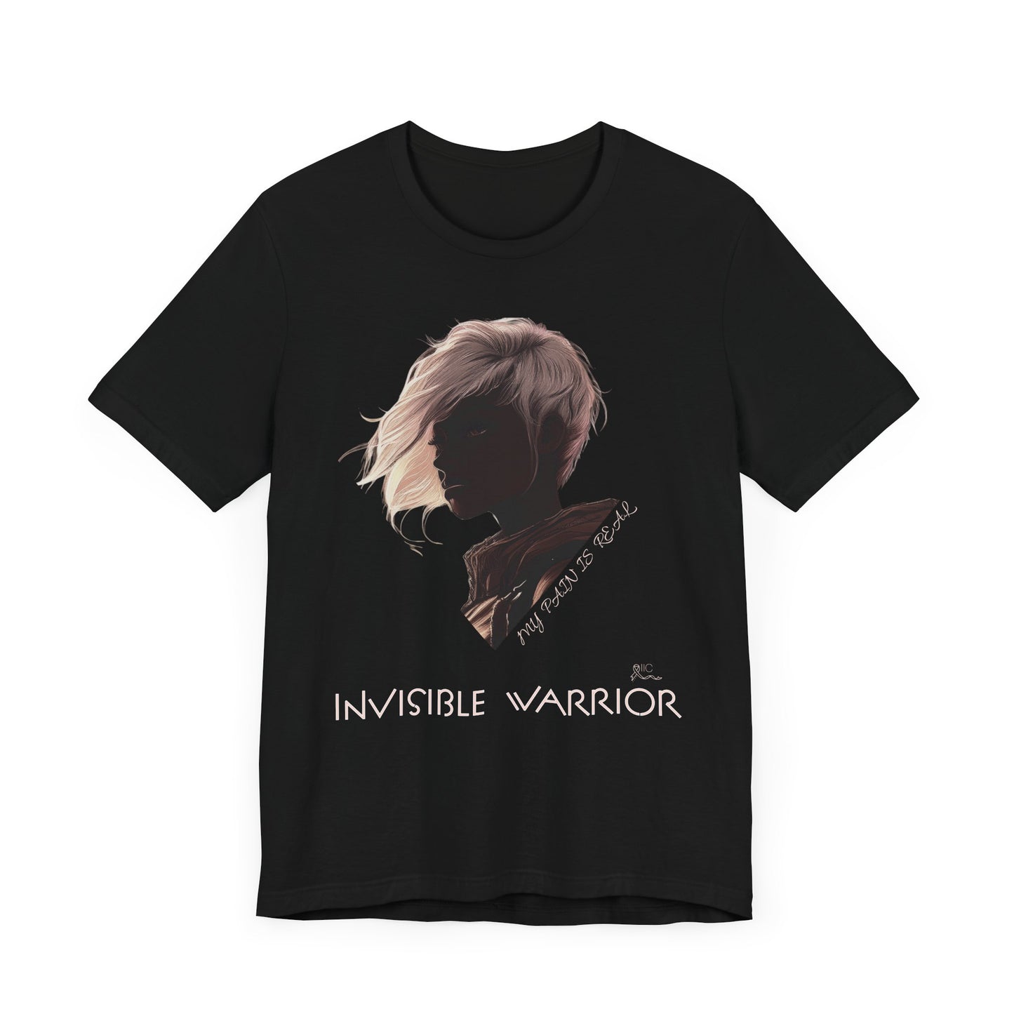 INVISIBLE WARRIOR - Unisex Jersey Short Sleeve Tee