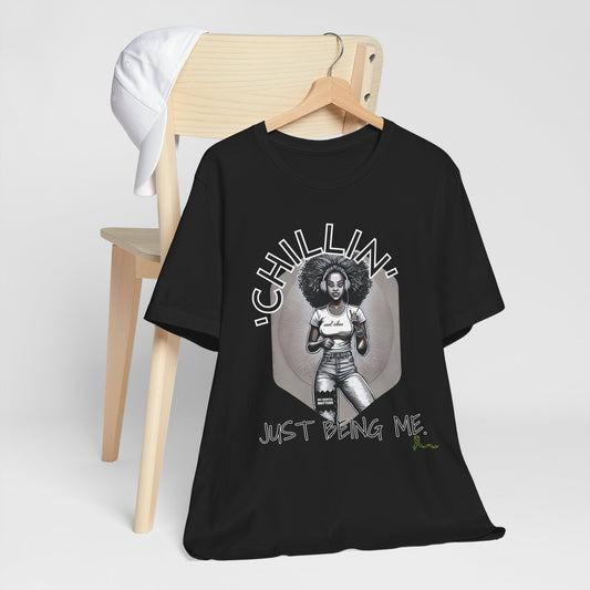 'CHILLIN'- UNISEX SHORT SLEEVE TEE